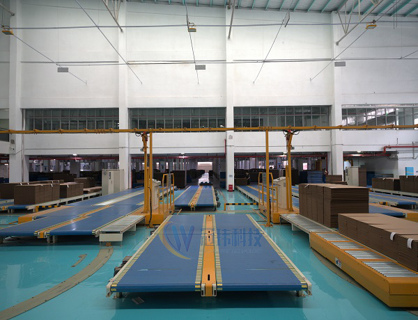 Module conveyor platform